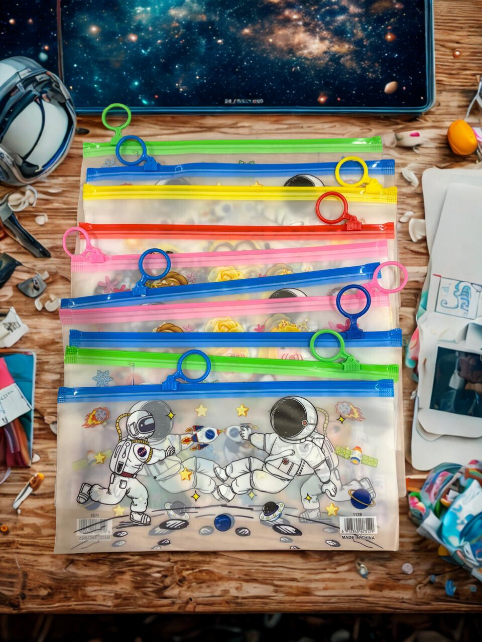 Stylish Stationery Pouch Gifts - Pack of 10 for Kids