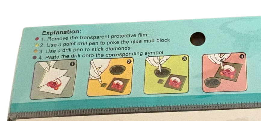 Diamond painting kit - large - Pack of 5