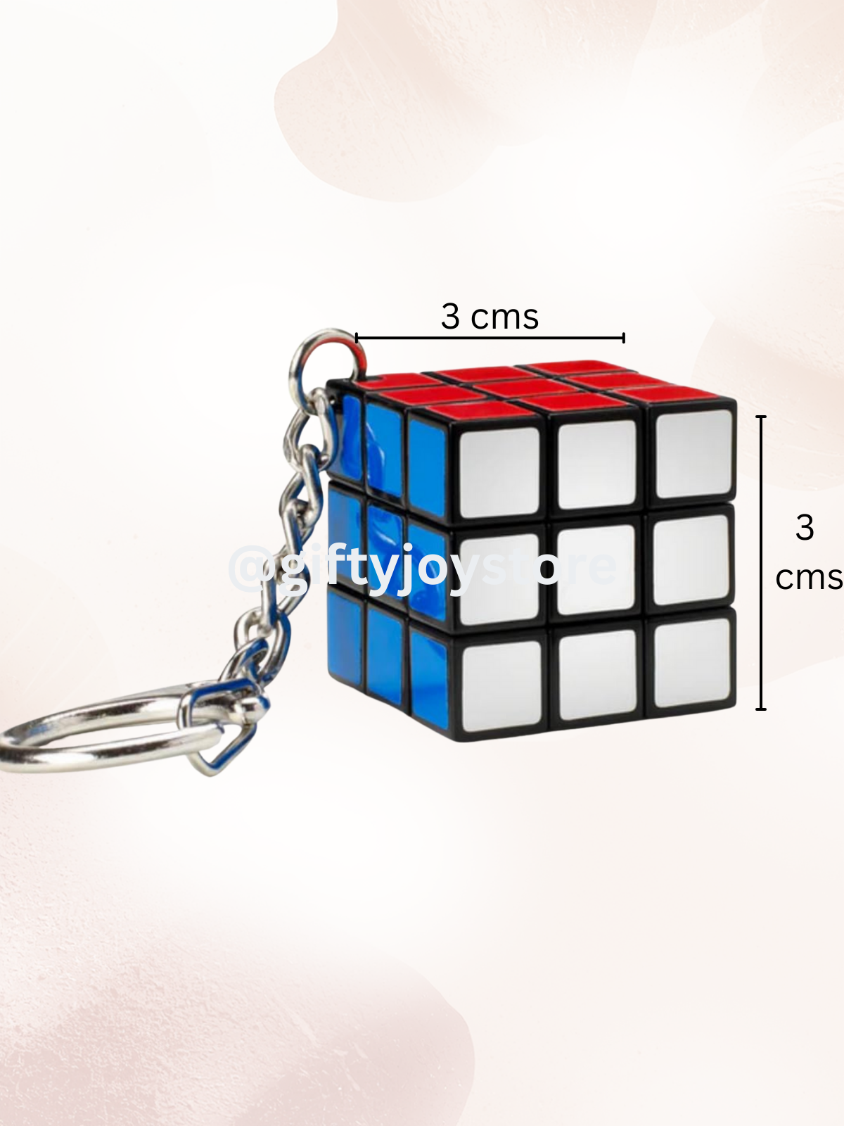Mini 3x3 Rubik’s Cube Keychain – The Ultimate Portable Brain Teaser