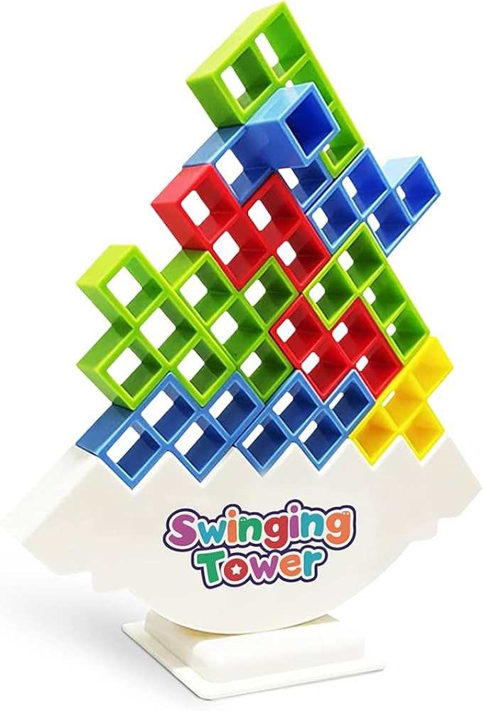 Balancing tower game