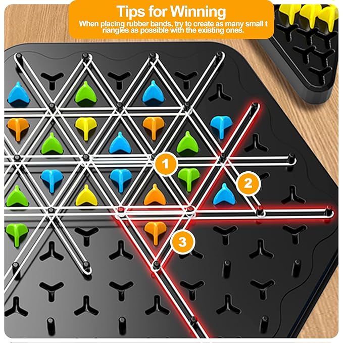 Triangle chess for Ages 7+ - Perfect for Gifting and return gifts