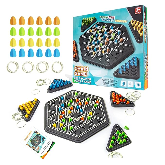 Triangle chess for Ages 7+ - Perfect for Gifting and return gifts
