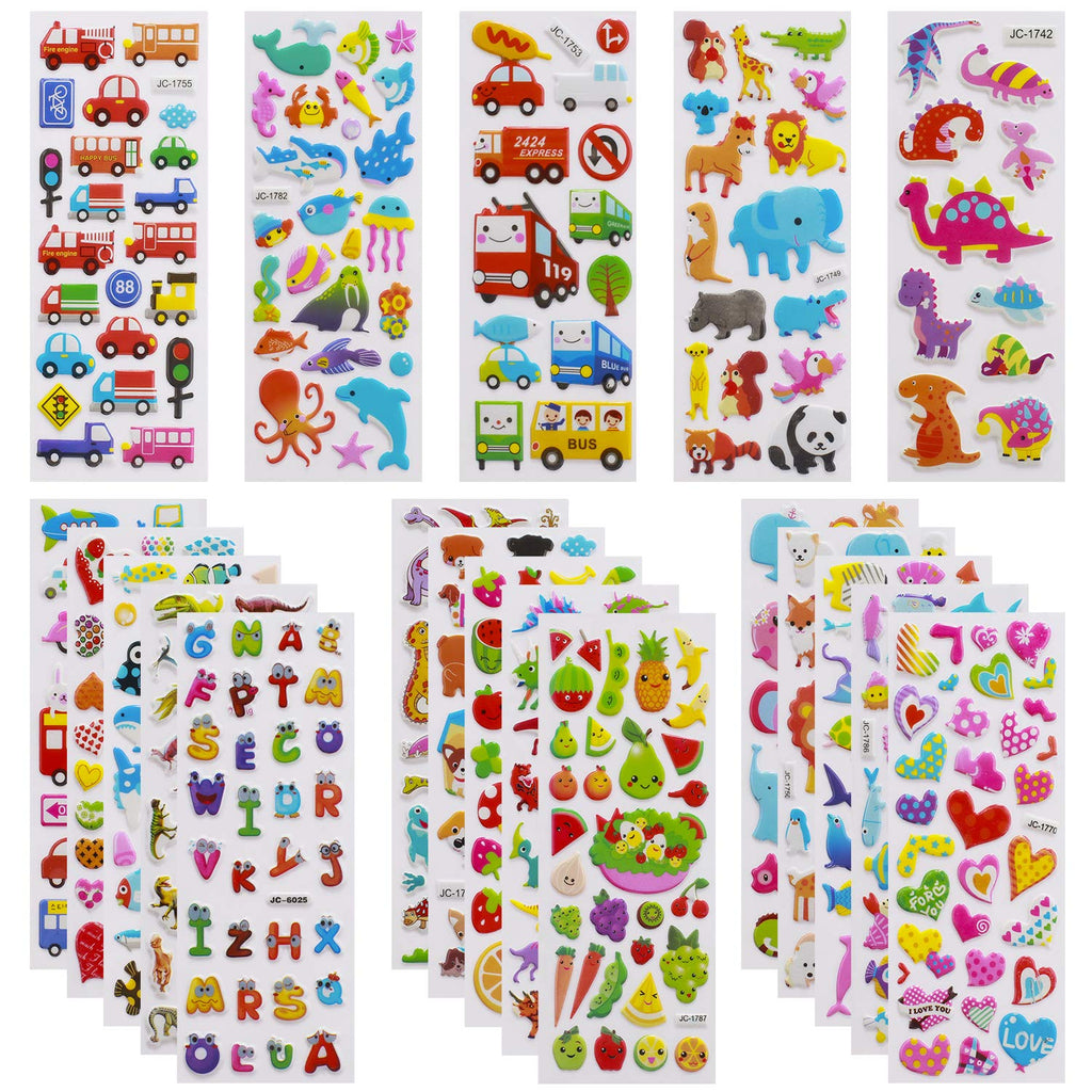 Premium Sticker Sheets – Perfect DIY Art & Craft Return Gifts for All Themes