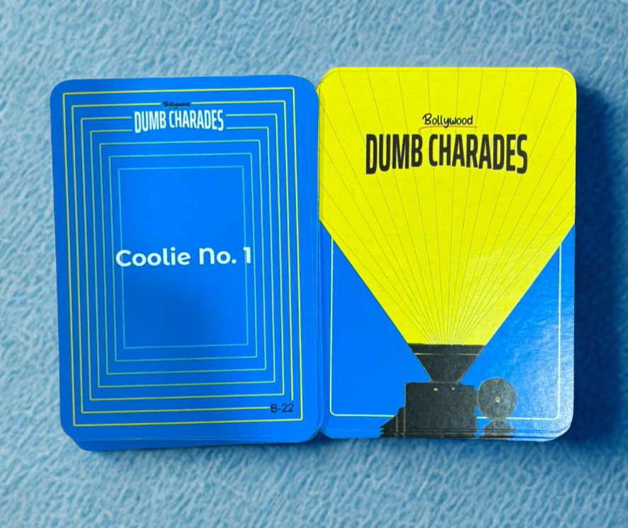 Bollywood Dumb charades  Pack of 5 for kids return gifts