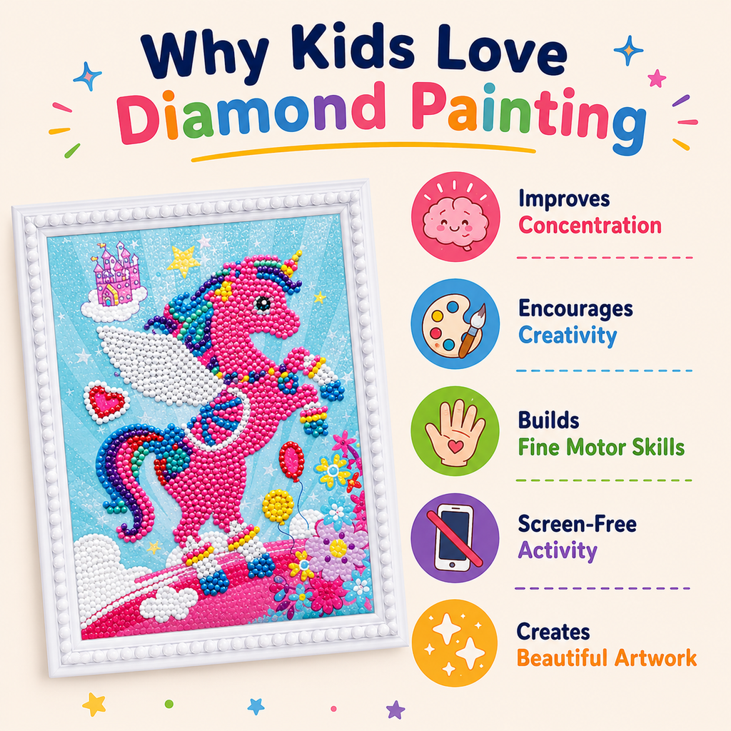 Sparkle Art Diamond Painting Return Gift Kit