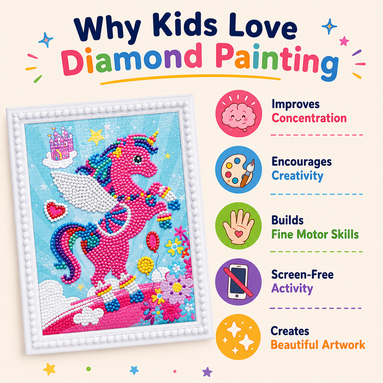 Sparkle Art Diamond Painting Return Gift Kit