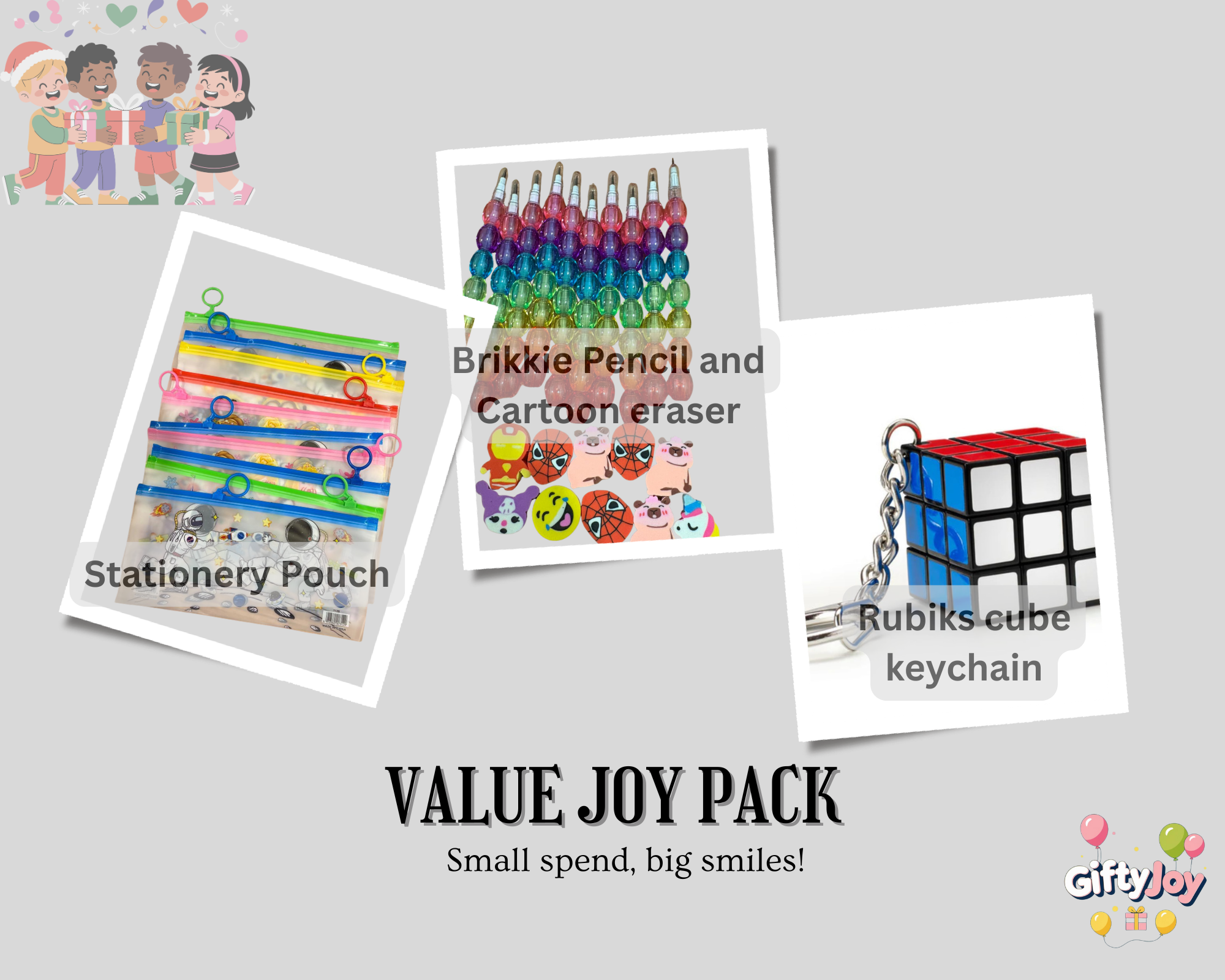 Value Joy Pack : Affordable Kids Stationery Gift