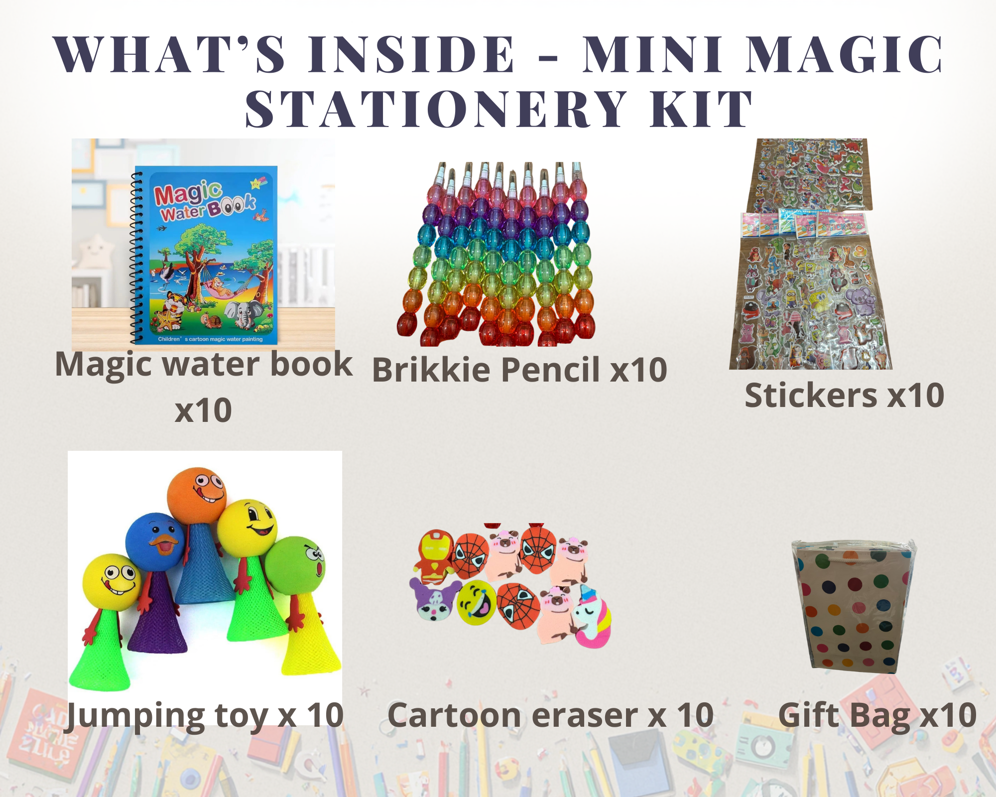 Mini Magic Birthday Return Gift Combo for kids between 0-5 years
