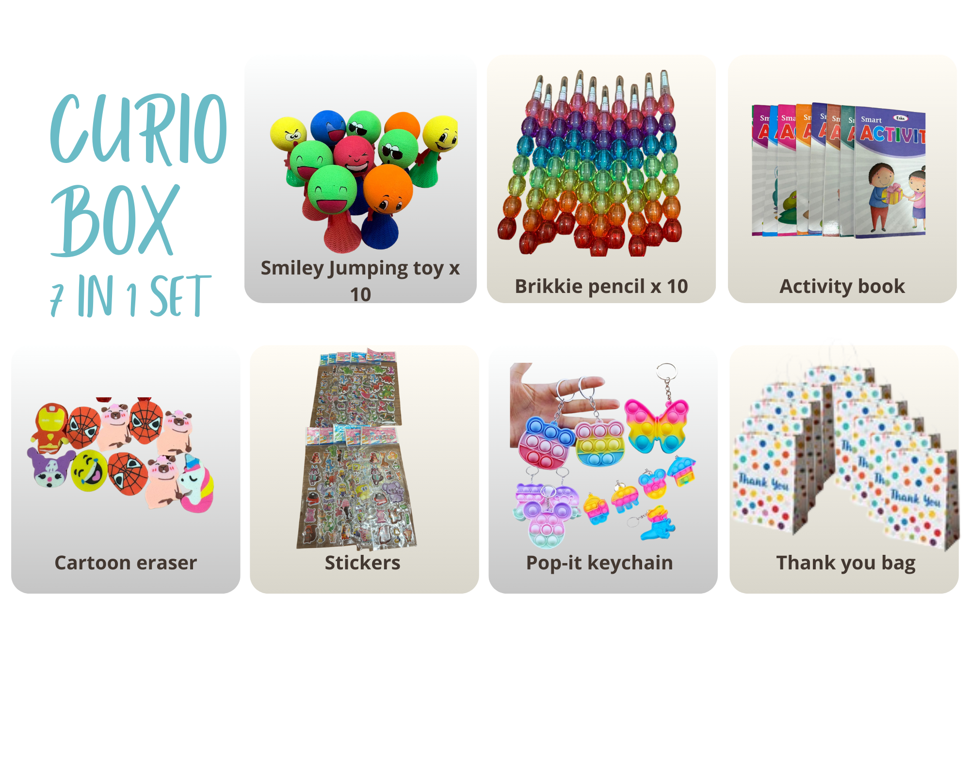 Creative Kids Birthday Return Gift Box - Ideal for Children Aged Between 2-6 Years