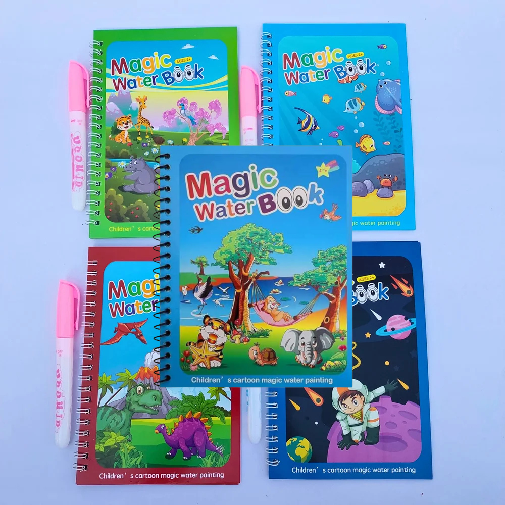 Magic water book for kids return gifts - Pack of 5