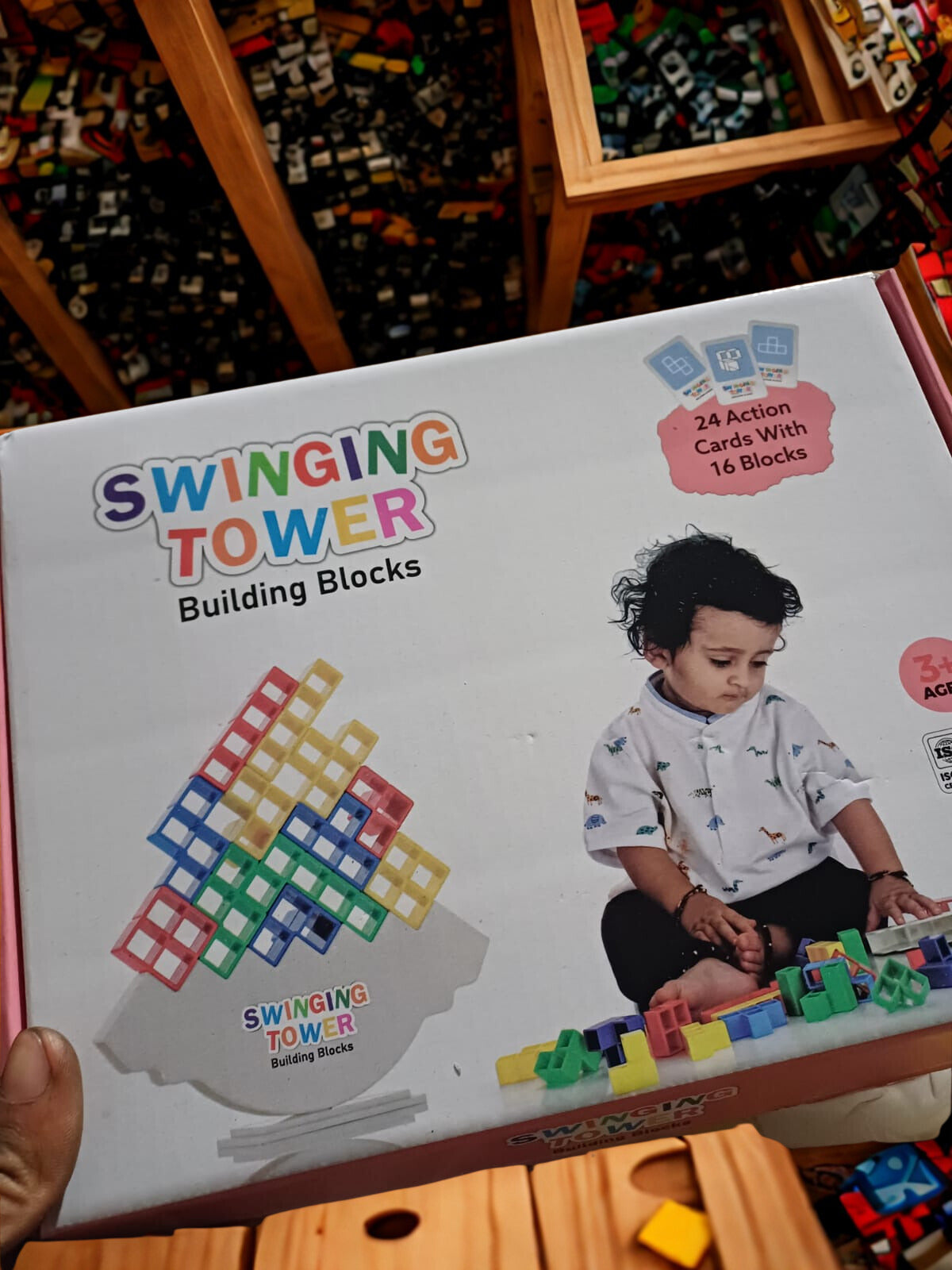 Balancing tower game