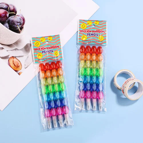 Brickie Pencil Set - Colorful pencil set for gifting and return gifts