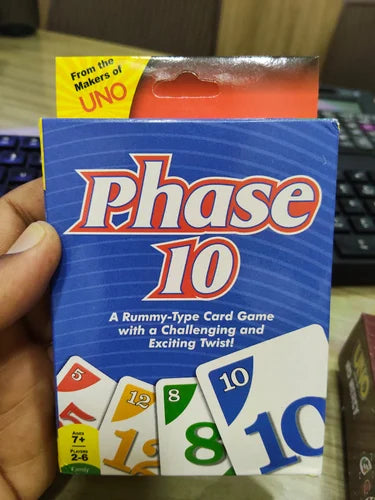 Phase 10 card game from the makers of Uno