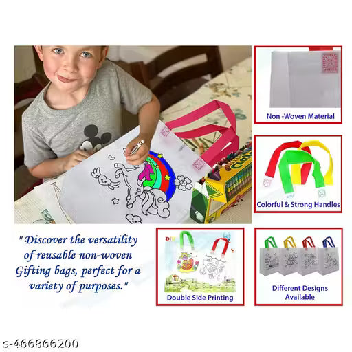 DIY Colour-Your-Own Bag Kit – Kids' Creative Masterpiece!