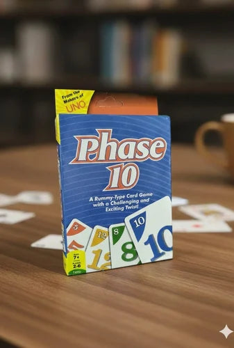 Phase 10 card game from the makers of Uno
