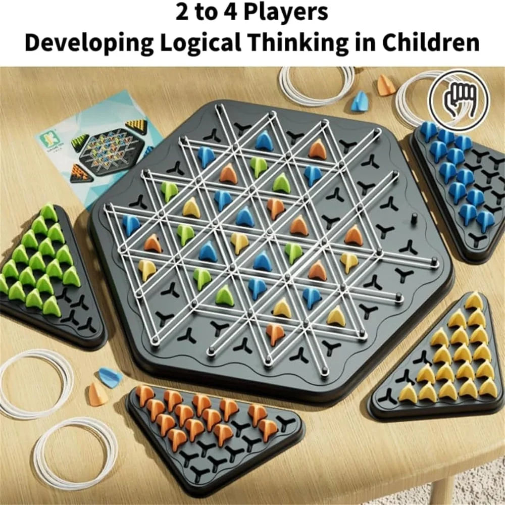 Triangle chess for Ages 7+ - Perfect for Gifting and return gifts
